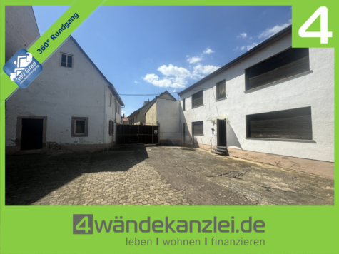 Wohnen und Arbeiten auf einem Grundstück, 55578 Gau-Weinheim, Einfamilienhaus